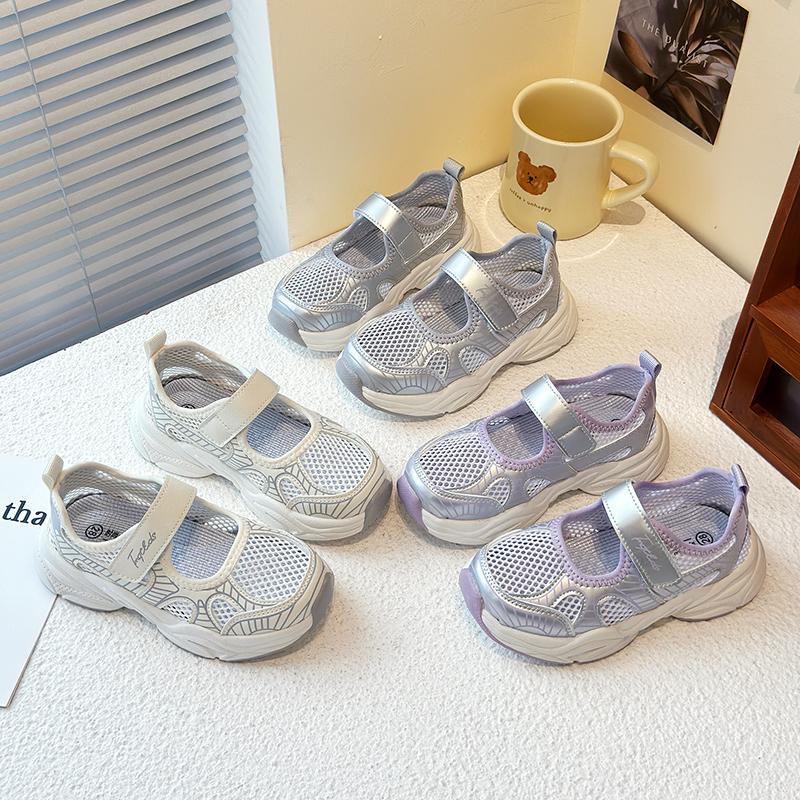 Sandali Sportivi per Bambini Nuovi Estivi in Rete Traspiranti Moda Leggere Sneakers per Ragazzi Ragazze Scarpe Casual da Passeggio per Esterno