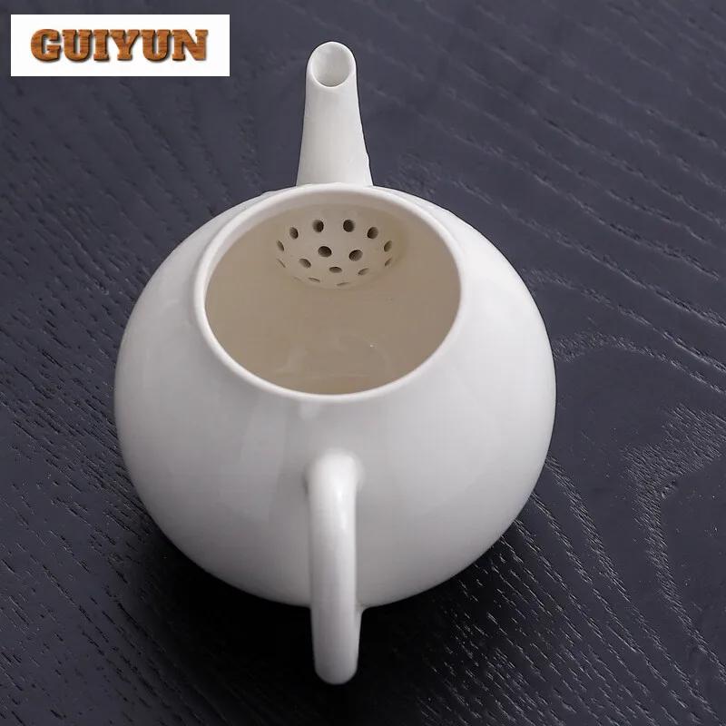 130ml Plant Ash Handmade Teapot Household Simple Filter Teapot Boutique Pot Tea Maker Kettle Cafes Accessories Ornaments Gifts