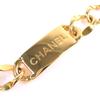 Great CHANEL belt COCO Mark Coin Motif With Logo Chain Belt gold Women Used