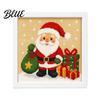Needlepoint Kit for Beginners DIY Christmas Kit, Holiday Cross Stitch Santa Snowman Elk Patterns, Needlework Craft Adults Teens, Wall Art Handmade