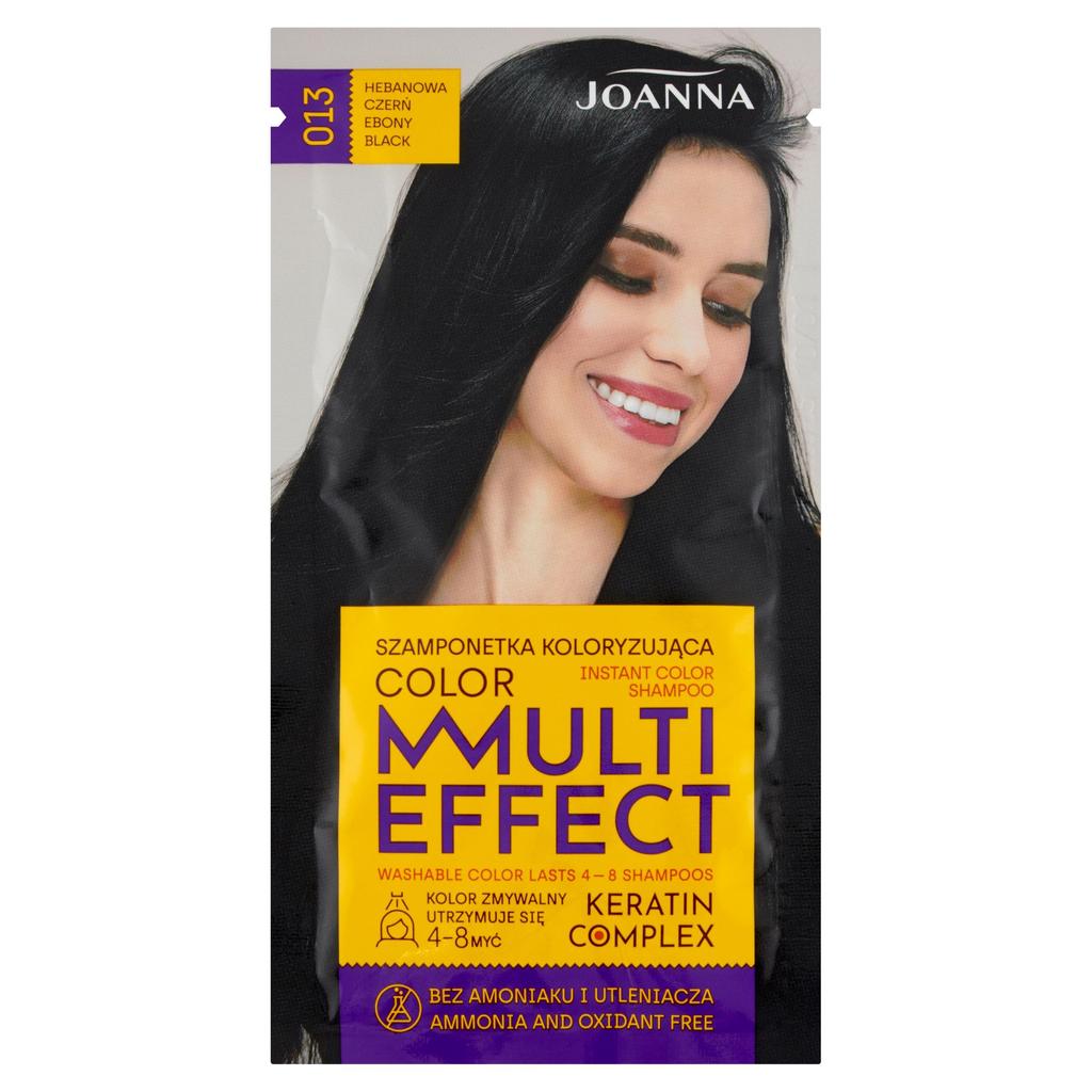 Joanna Professional Hair Treatment Conditioner with Ebony Black Pigment, 35g