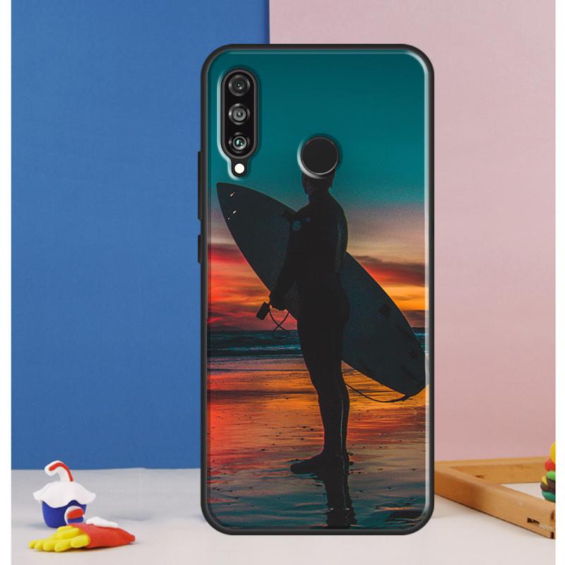 Surfer Surf Hang Loose Shak Case For Huawei Nova 12s 7i 8i 11i 12i 9 10 SE Y73 Y90 Y70 Y72 Y61 Y91 P30 P40 Lite P60 Pro