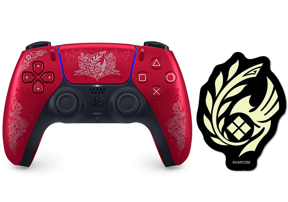 

DualSense Wireless Controller Hunter Limited Edition зі світловою наклейкою [Оригінальний продукт] Monster Wilds
