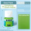 Waterproof Glass Paint 20/25ml Sun-Resistant Acrylic Paints For Artist Drawing Painting Pigment Hand Painted Glass Paint DIY
