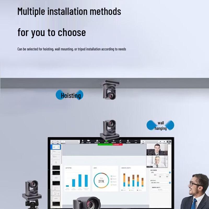 ZTE ZXV10 ET312 C-VA HD Video Conference System (CN Version)