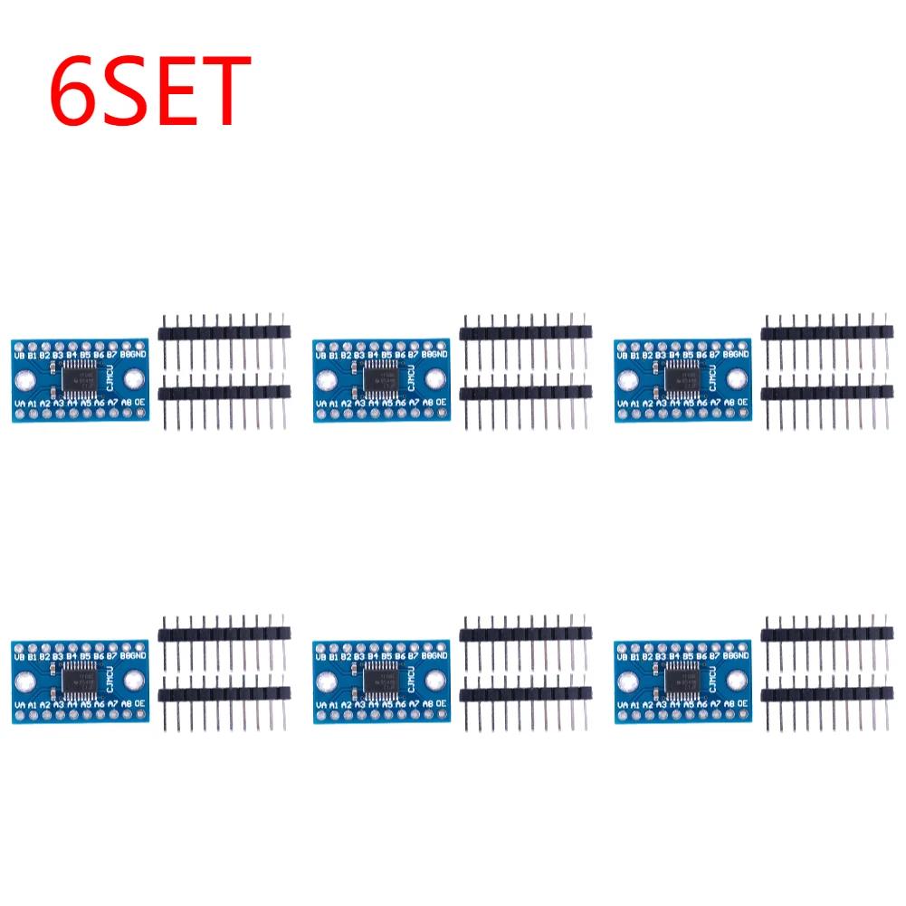 20-1SET TXS0108E TTL Bidirektionaler Gegenseitiger Konverter 3,3V 5V 8-Kanal Logikpegel-Schaltwandler Hohe Geschwindigkeit für Raspberry Pi