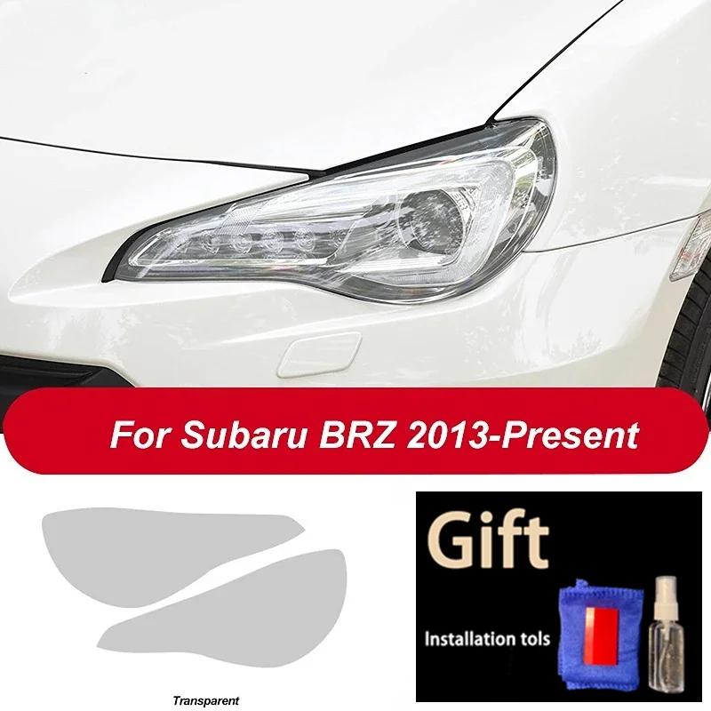 2x Pro Subaru Forester WRX BRZ Outback Legacy Impreza Auto TPU Ochranná fólie na světlomety Průhledná nálepka na světlomety Ochrana
