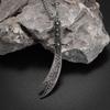 Islamic Imam Ali Zulfiqar Sword Pendant Necklace for Men and Women Quran Necklace Shia Islamic Jewelry