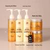 Yundi Golden Collagen Handpflege-Set: Peeling-Creme, Massage-Creme, Handmaske - Ideal für Nagelstudios