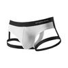 GTOPX Men's Sexy Ice Silk U-Convex Thong Underwear