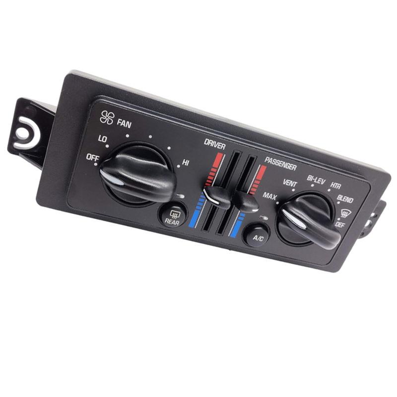 9359814 599199 A/C Heater Control Panel Plate Climate Control Switch for Buick Regal GS, GSE, LS, LSE 3.8L V6 – Gas 2000