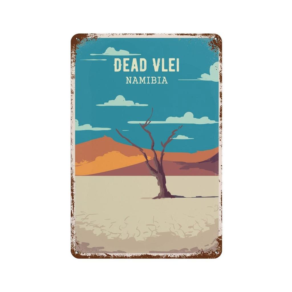 1PC Vertical Vintage Metal Hanging Sign 20×30cm, Rustic Patina Tin Artwork for Bar, Garage, Living Room, Café or Office Wall Décor