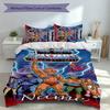 3pcs Custom Name He-Man and the Masters of the Universe Set,Includes 1 Duvet Cover and 2 Pillowcases,All-season Bedroom Decor