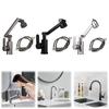 1080 Degree Swivel Faucet Rotating Faucet 2 Modes Mechanical Arm Kitchen Faucet Multifunctional Universal for Washing Hair/Face