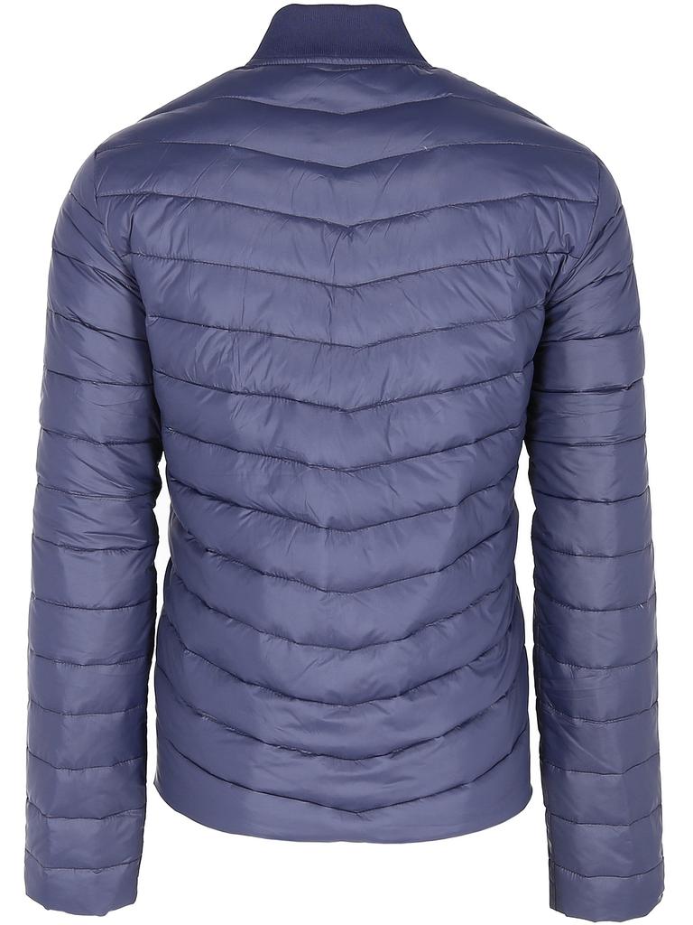 MEN' DOWN QUILTED JACKET WITH ZIPPER