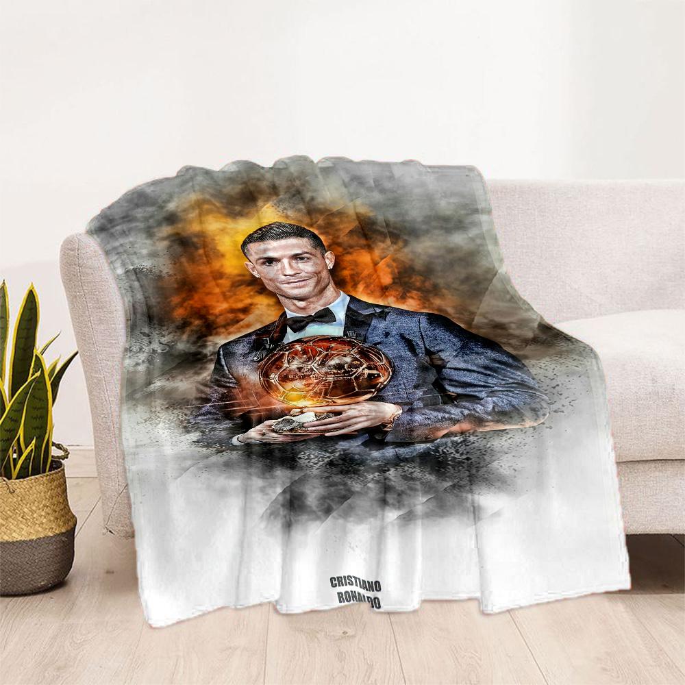 Cristiano Ronaldo Blanket Soft Cozy Great For Bedding Chair Office For All Occasions Warmthful Decor Suitable For Gifting Relatives And Friends