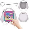 Capa Protetora de Silicone Fofa para Máquina de Bichinho Virtual Tamagotchi Uni 2025 com Cordão de Dedo Capa Macia Anti-Arranhões