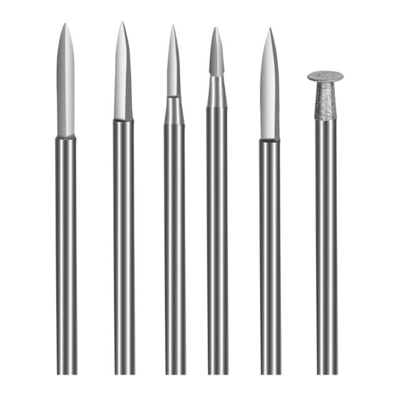 6Pcs Chisels Set Woodworking Professional Carving Tool Cutter 3.0mm