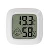 High-Precision Indoor/Outdoor Digital Thermohygrometer for Baby Room with Magnet & Dual Tape Mount