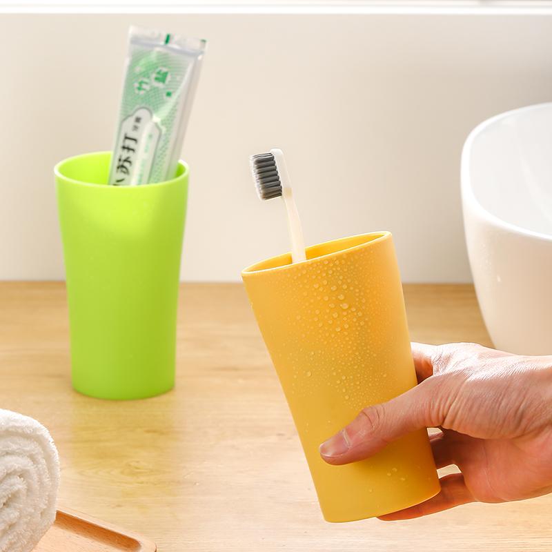 Plastic Cup, Wheat Straw, Bathroom Mouthwash Cup, Hotel Couple Toothbrush Cup, Home Water Cup, Gift Cup.