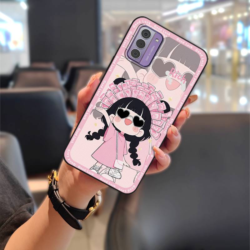 Cute Protective Phone Case For Nokia G42 5G TPU Anti-knock Cartoon Shockproof Animals Fashion Design Anti-dust Durable