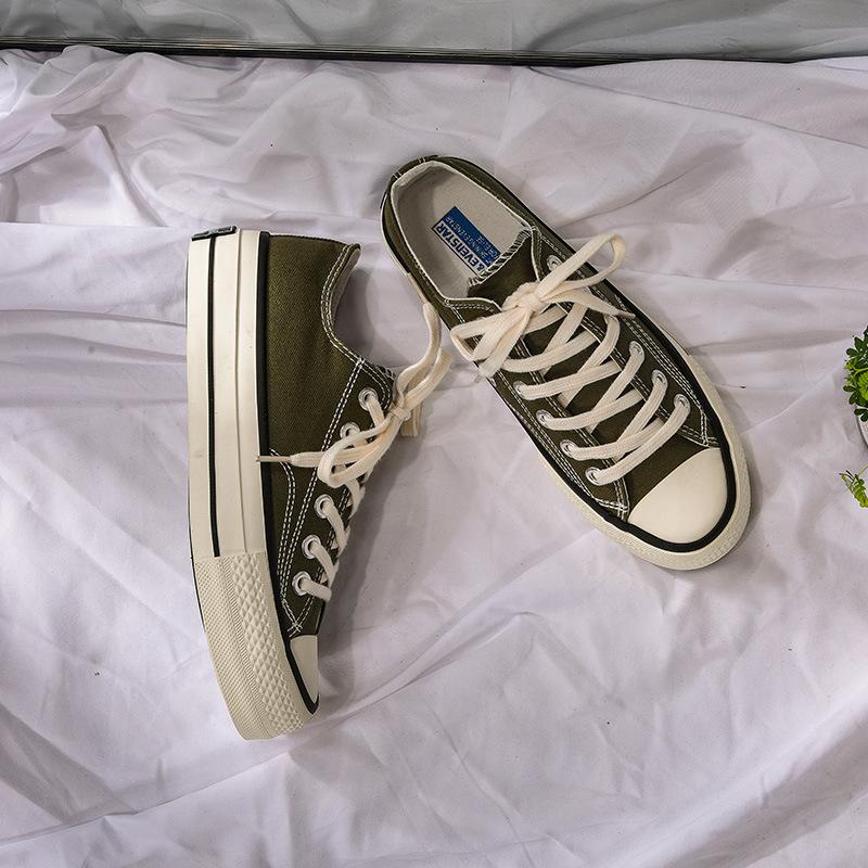 Platform canvas shoes female student Harajuku versatile board shoes 5615