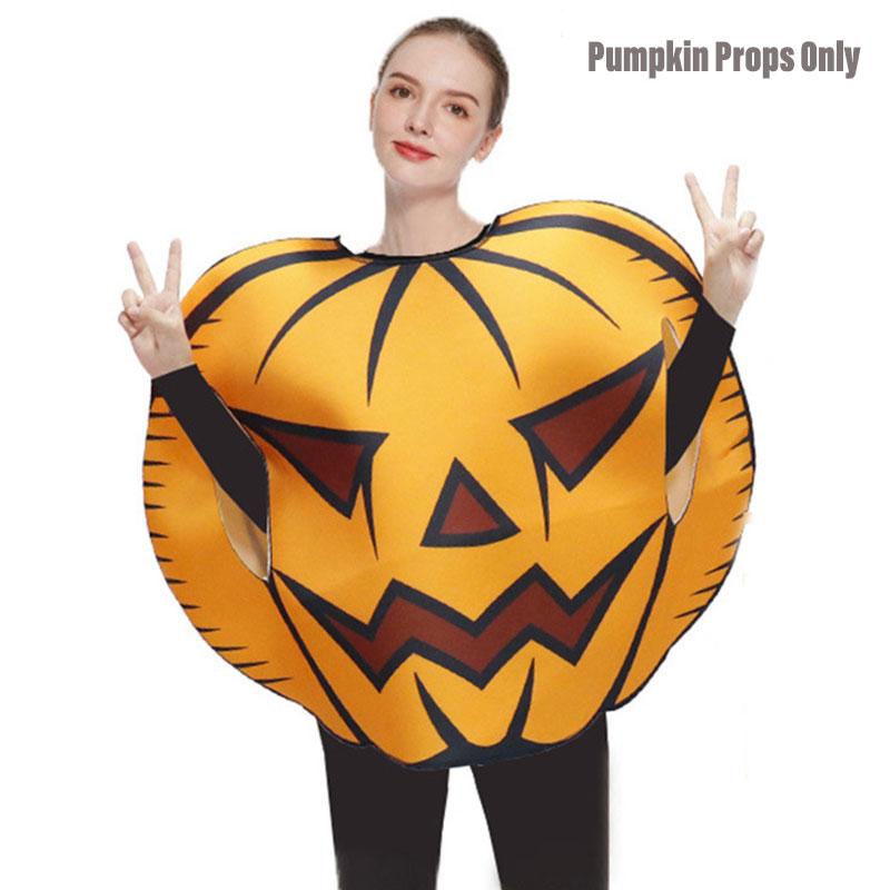 

Halloween Unisex Party Costume Pumpkin Props Stage Performance Adults Cosplay