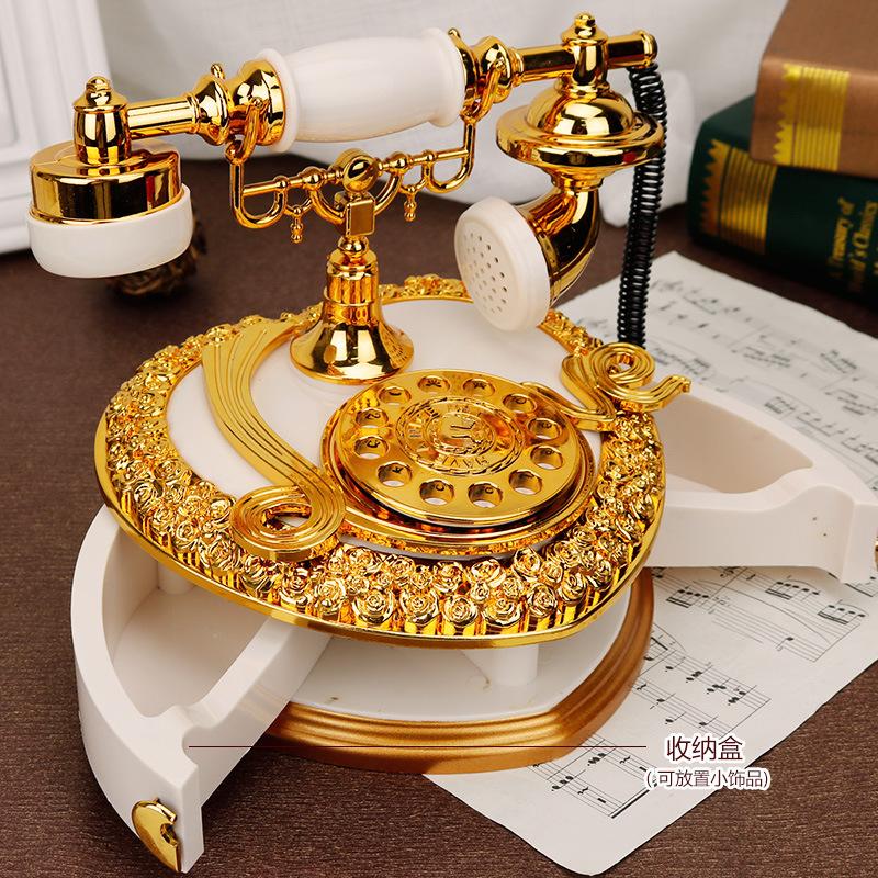 

1 Pc Event Prizes, Retro Telephones, Music Boxes, Office Decorations, Music Boxes
