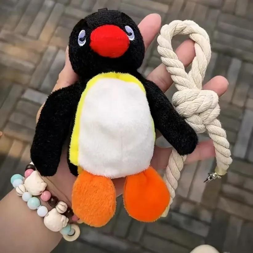 16cm Lovely Penguin Plush Keychain Cute Penguin Doll Backpack Pendant Girls Women Bag Accessories Creative Animal Doll Keychain
