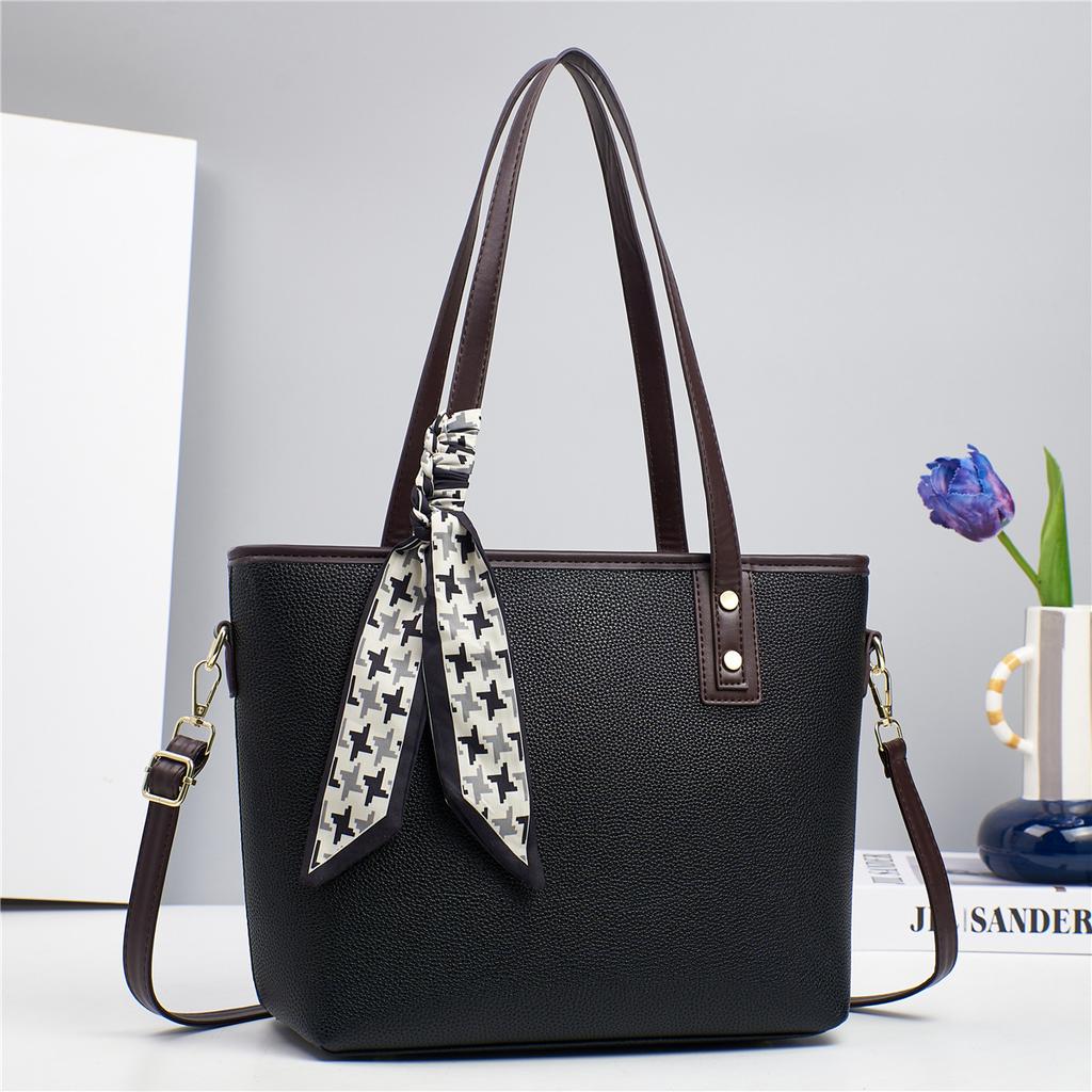 New High Appearance Level Retro Fashion Bucket Bag Western Fashion Shoulder Bag Large Capacity Cross-body Bag Women