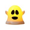 Halloween LED Candle Lights with Cute Faces - Pumpkin Shaped Flameless Night Light for Party Decor and Indoor Tabletop Decoration