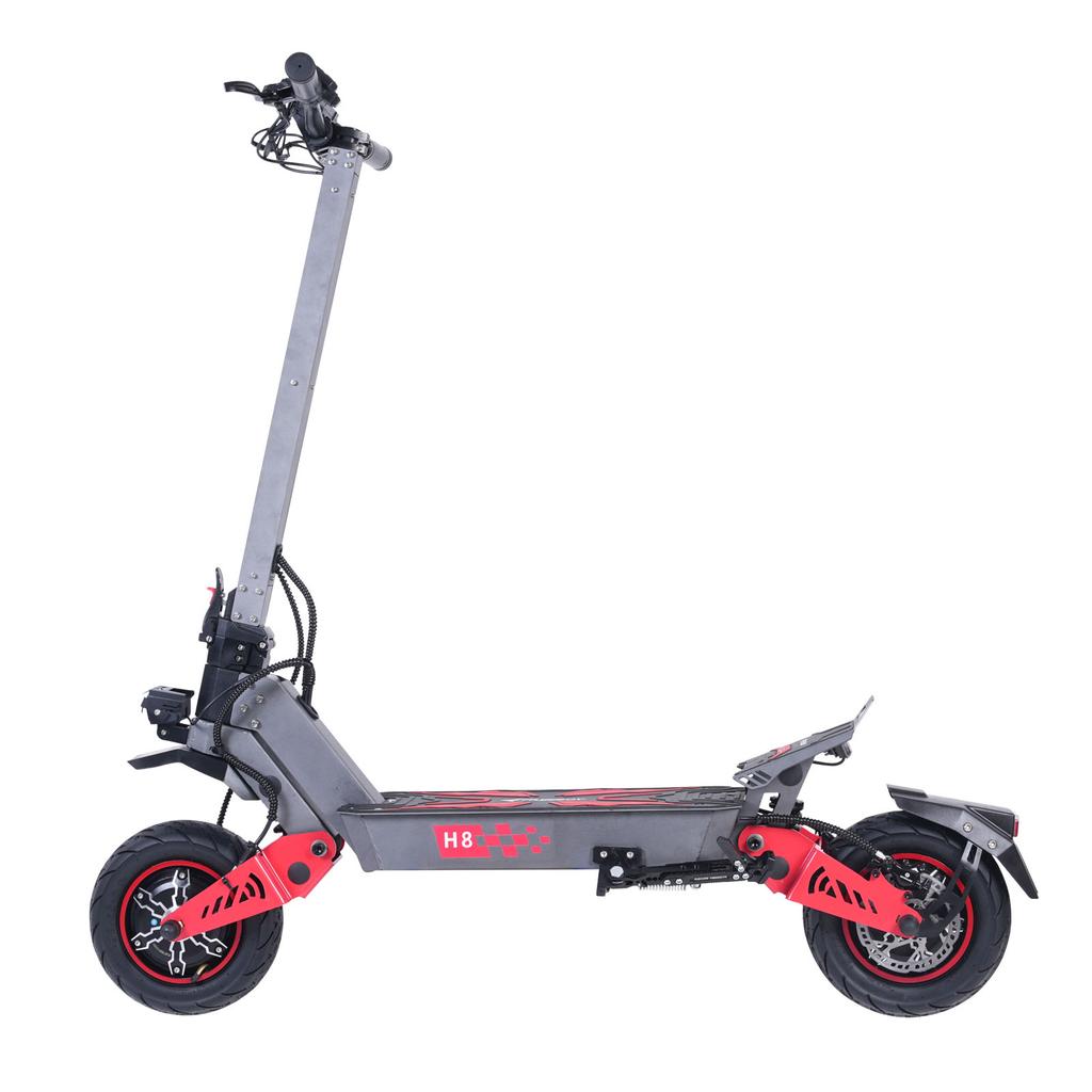 H8 Foldable Portable HighPower Electric Scooter 6000W Motor 60V28Ah Battery Sports Cruise 11Inch off-road Tire E-Scooter