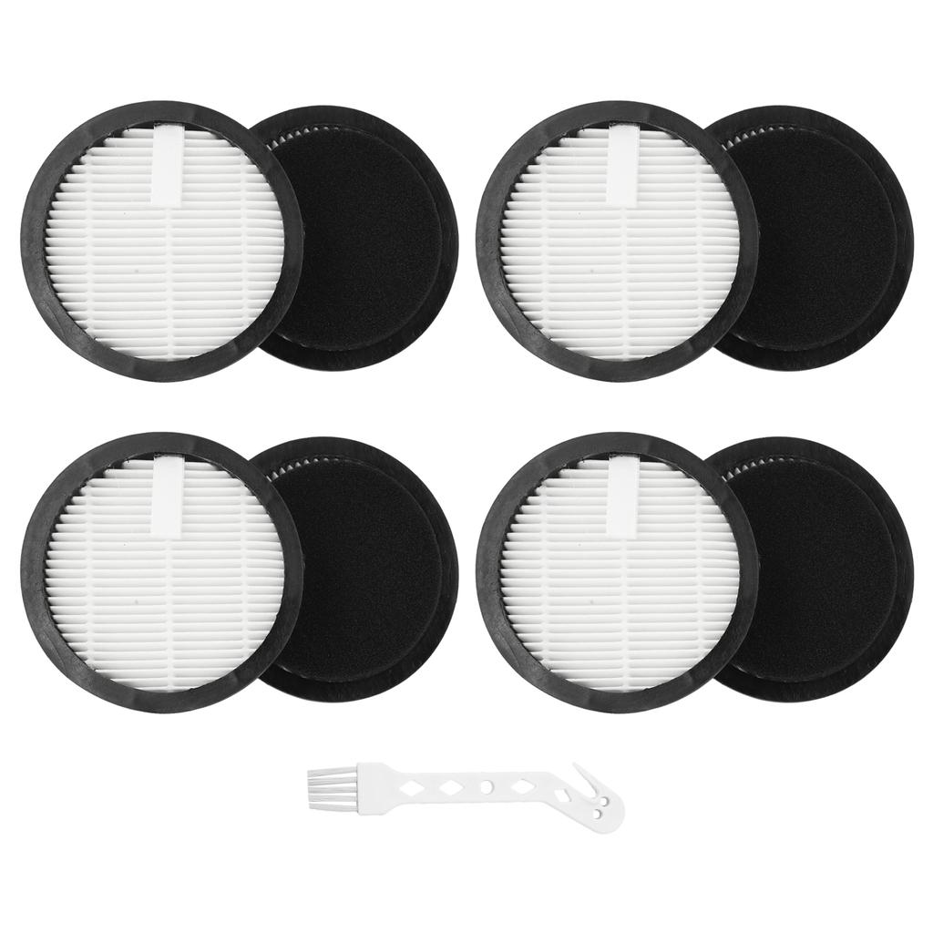 Hepa Filter And Foam Sponge Compatible With AFNOP Acevac11 Cordless Vacuum, 2 Pack Includes 2 Hepa Filters + 2 Sponges