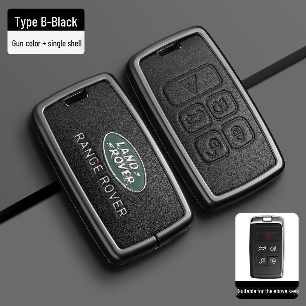 Land Rover Key Case for Range Rover Evoque, Defender, Velar, Discovery Sport, Discovery 5 - Lan Yun Buckle