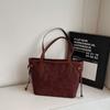 Leisure work commuter bag women's large-capacity new student versatile shoulder shopping bag fashionable tote bag