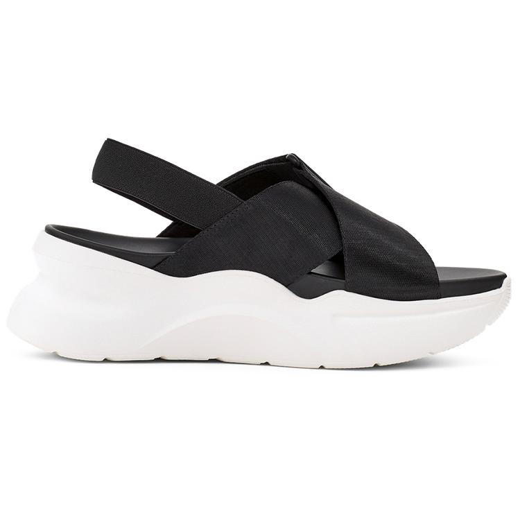 UGG Sports Sandals 'Black White' Women's 1117354-BWHT