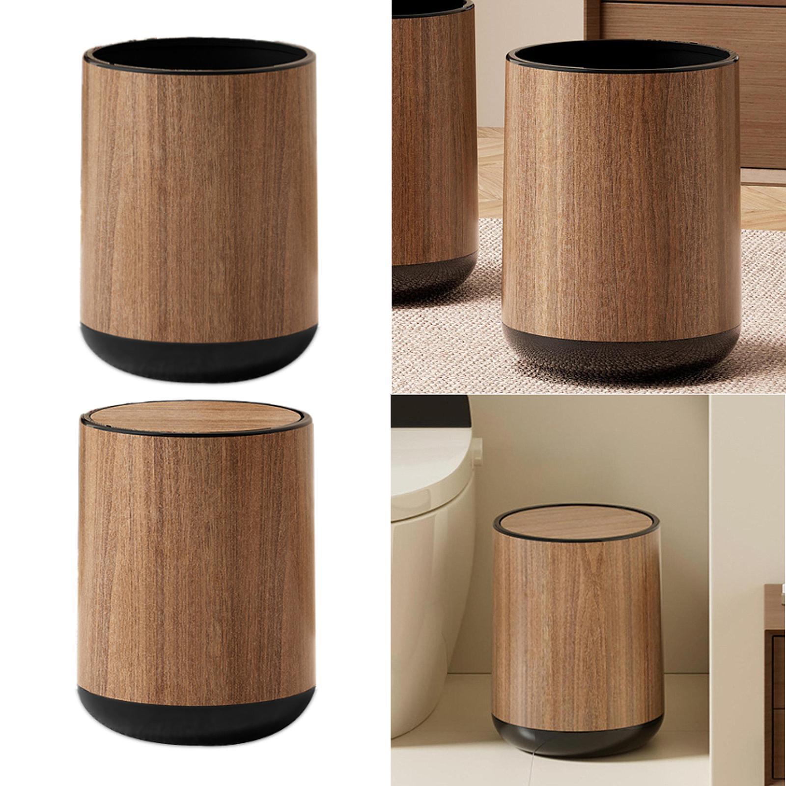 Waste Basket 15L Garbage Bin Nursery Container Bedroom Office Kitchen Indoor Outdoor Household Trash Can Garbage Can Paper Bin