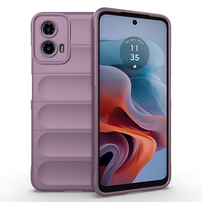 Dla Motorola Moto G32 G62 G73 G54 G84 G34 5G Tylna Pokrywa Etui na Telefon Miękki Silikon Odporny na Upadki Wstrząsoodporna Ochrona Funda Coque