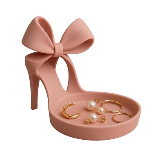 High Heel Jewelry Stand Stiletto Design Jewelry Holder Desktop Decorative Jewelry Organizer for Rings