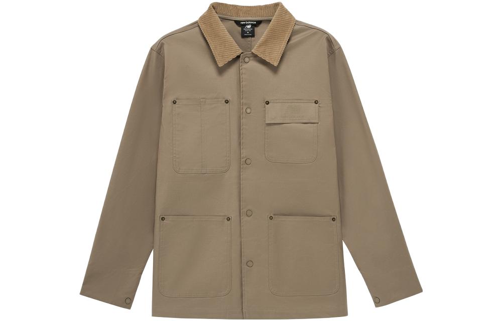 New Balance Jackets Men s Brown Lapel Moderate Other AMJ31321-DON M
