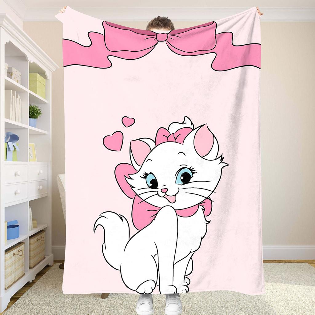 Bed Blanket Marie Cat Throw Blankets & Throws Summer Comforter Home and Decoration Bedspread the Anime Cooling Sofa Bedspreads