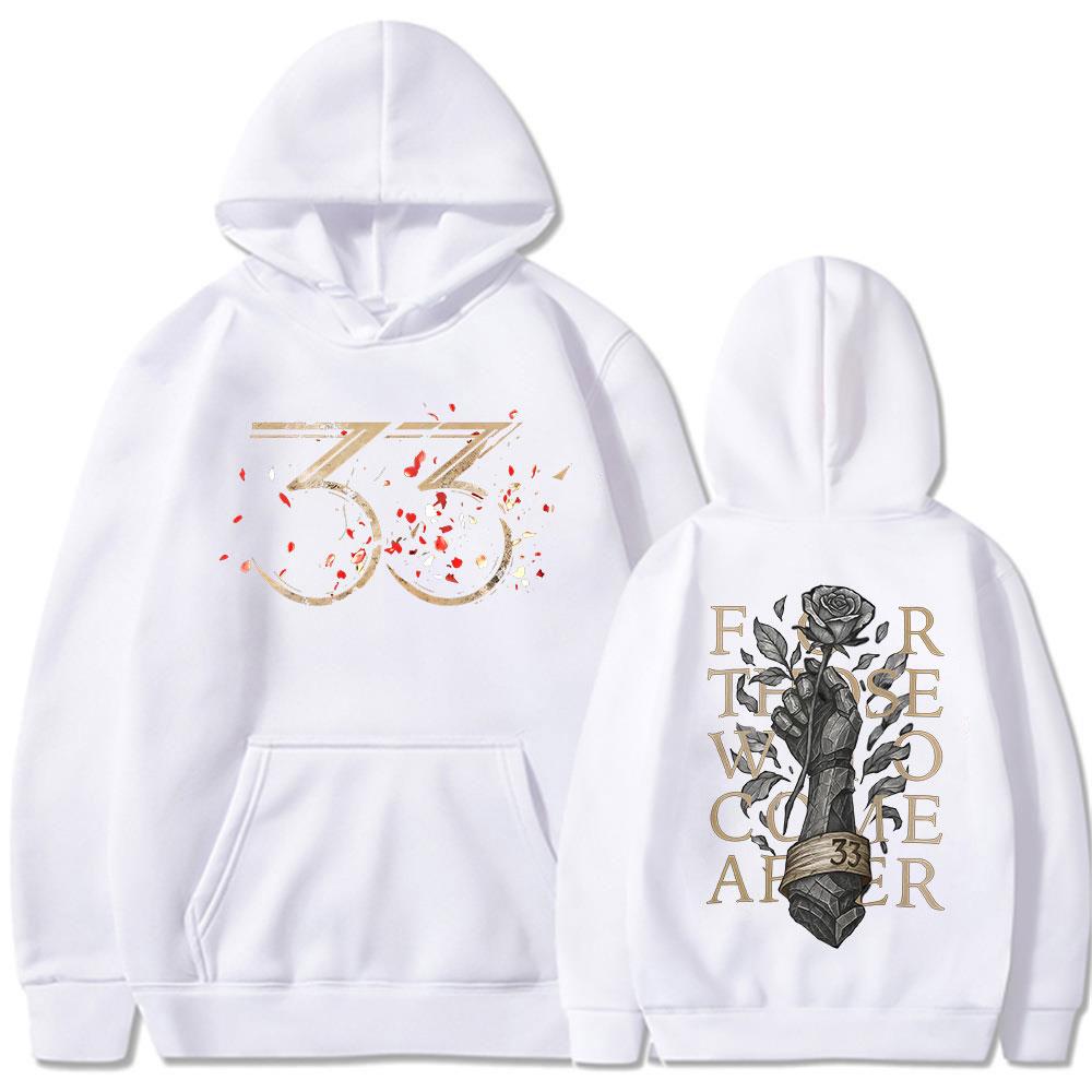 Game Clair Obscur Expedition 33 for Those Who Come After Hoodies Men Clothing Casual Long Sleeves Hooded Sweatshirts Streetwear