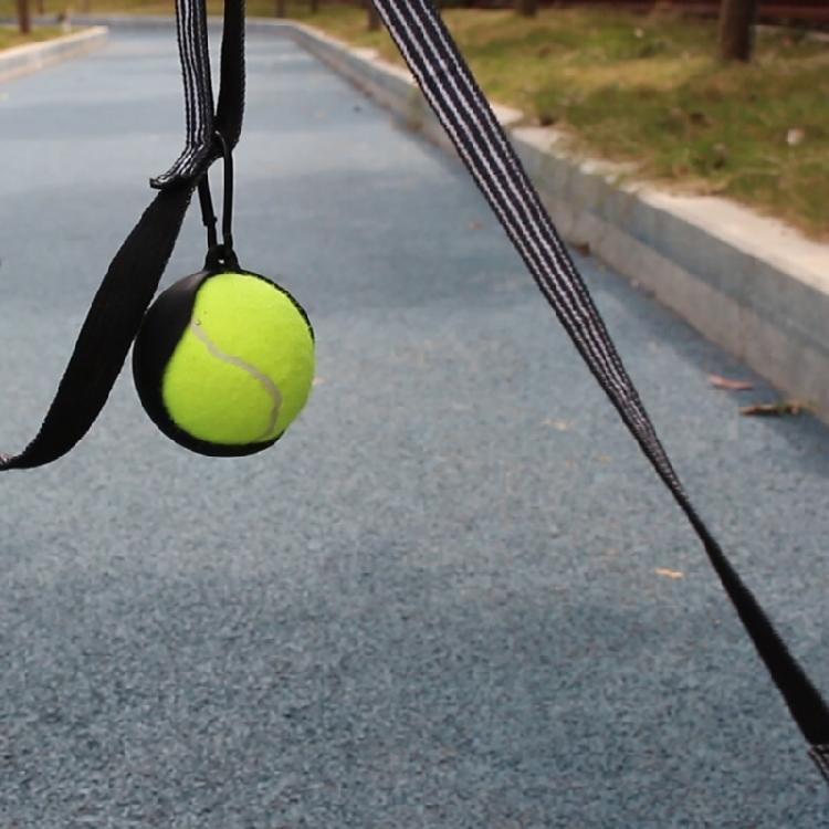 Standard Tennis Ball Holder with Carabiner for Training Walking Tennis Play