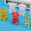 Silicone Keychain Mold Pendant Epoxy Casting Mould for DIY Crafts Jewelry Making