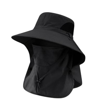 Outdoor Sun Protection Hat with Face Mask