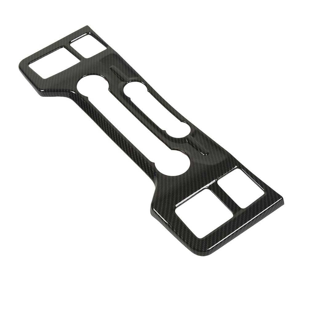 Zentrale Steuerung Klimaanlagen-Panel Zierleiste Carbonmuster Glatte Oberfläche Ersatz für Ford 2021+