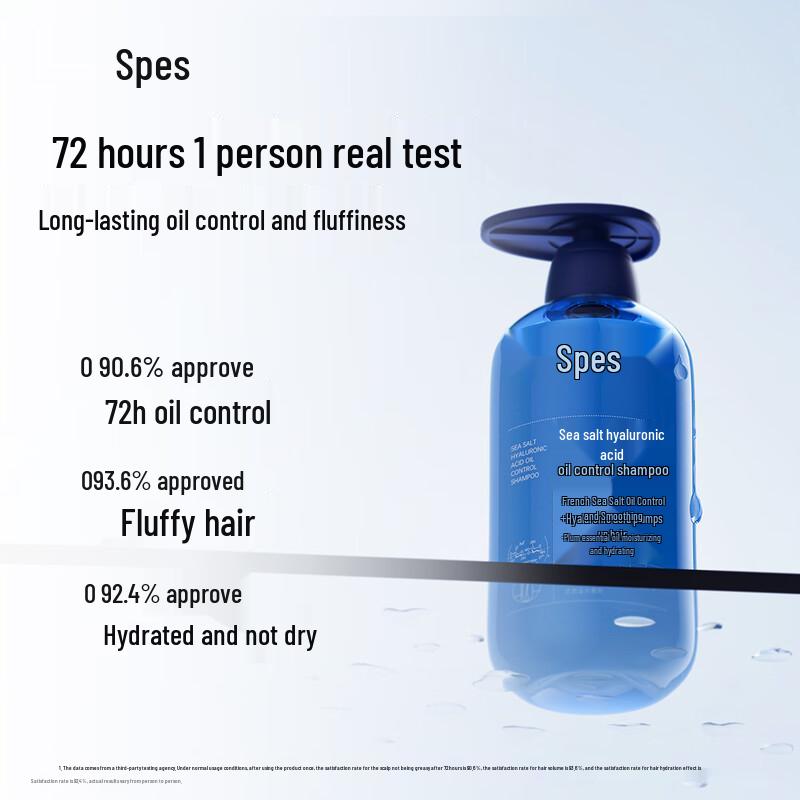 Spes Sea Salt & Hyaluronic Acid Oil Control Hair Set