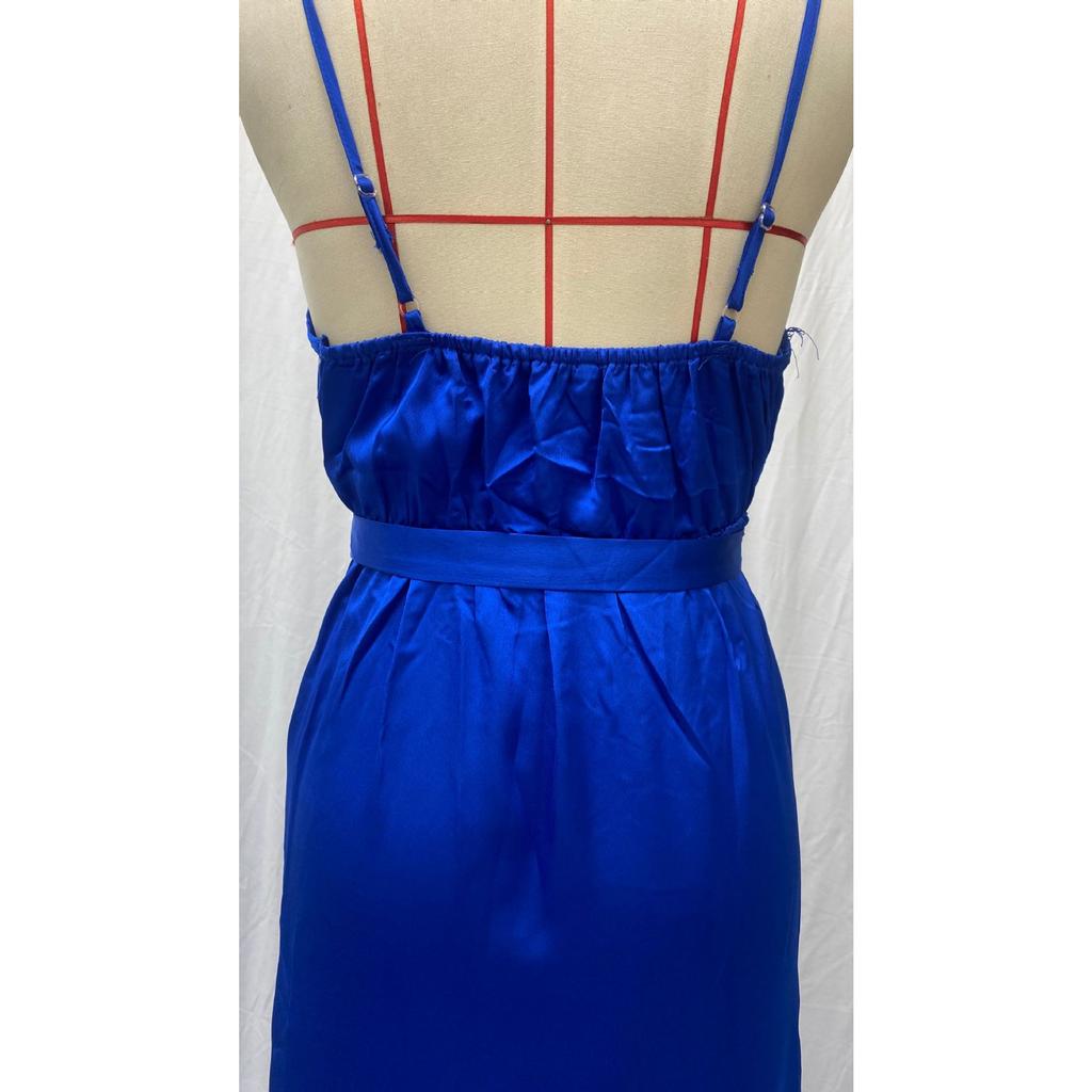 2025 New Women's Sexy V-Neck Slit Maxi Dress, Sleeveless Slit Evening Gown With High Thigh Split, Floor Length Formal Dress For Banquet & Party