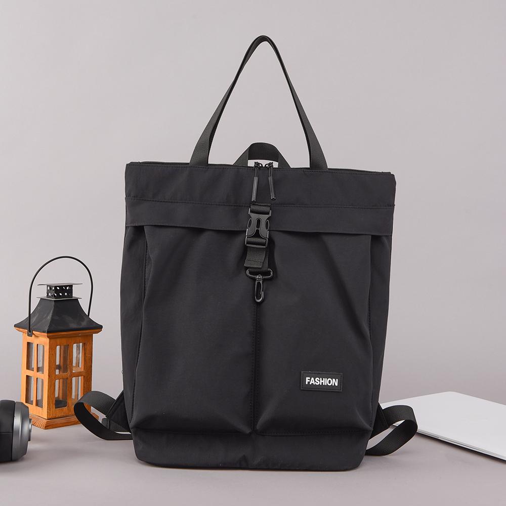 Dual-use Backpack Men Women Large Capacity Shoulder Tote Bag Handbag Lightweight Water-repellent Travel Backpack