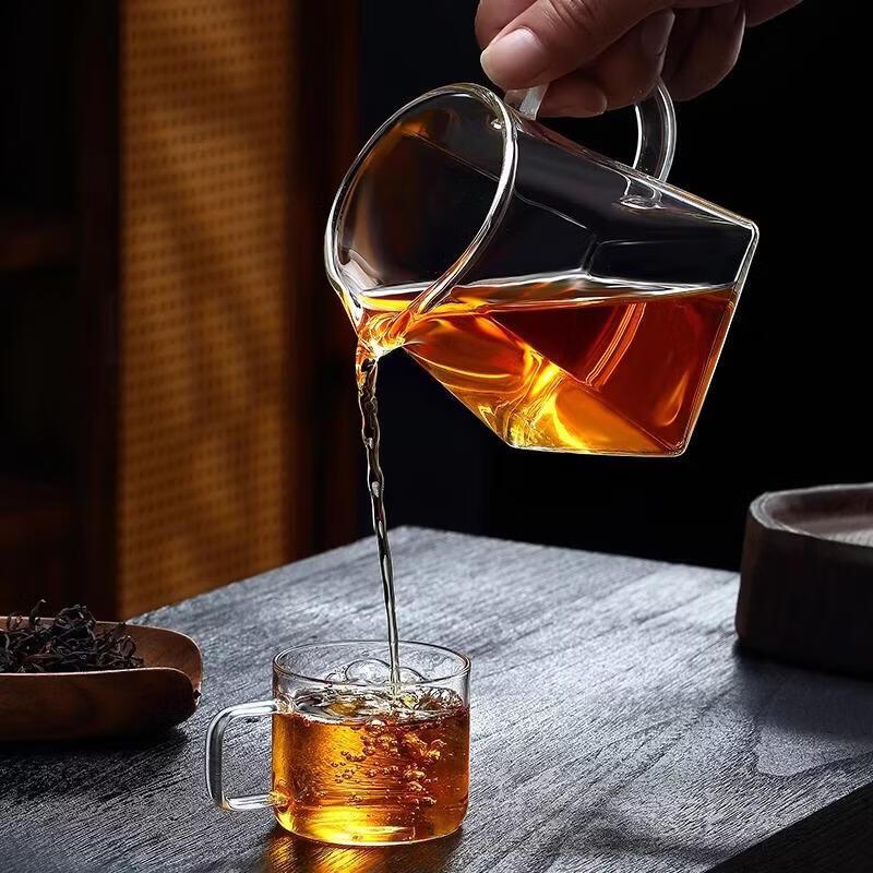 Borosilicate Glass Fair Cup & Tea Infuser Set